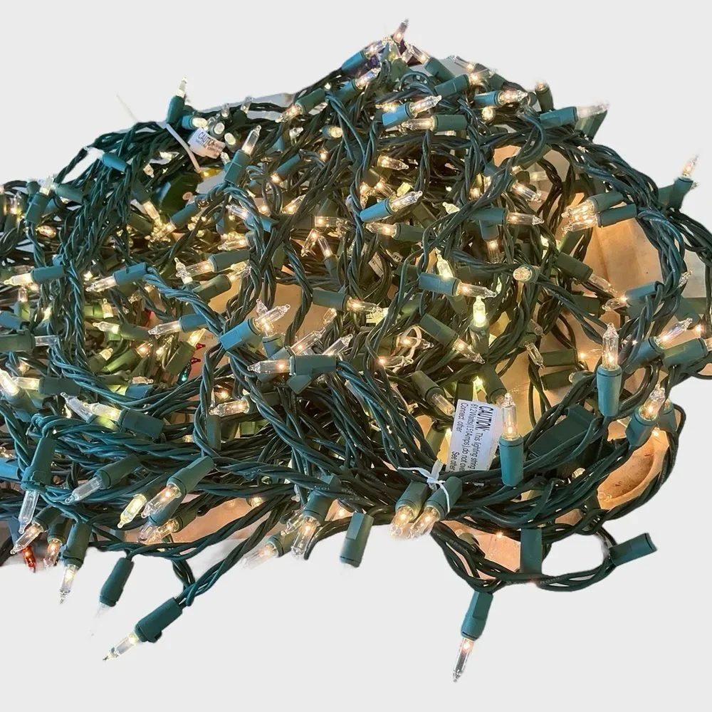 Christmas lights, 5 strands